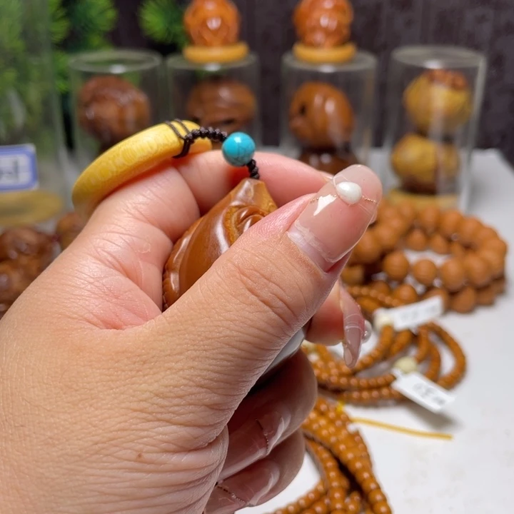 橄榄核手串/手链巴西大橄榄三面