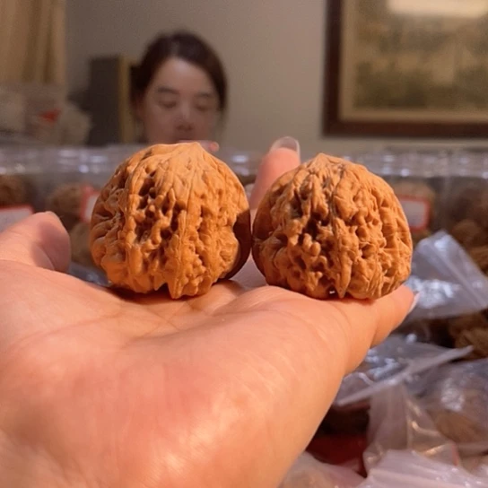 文玩核桃吊坠39➕平谷凹底