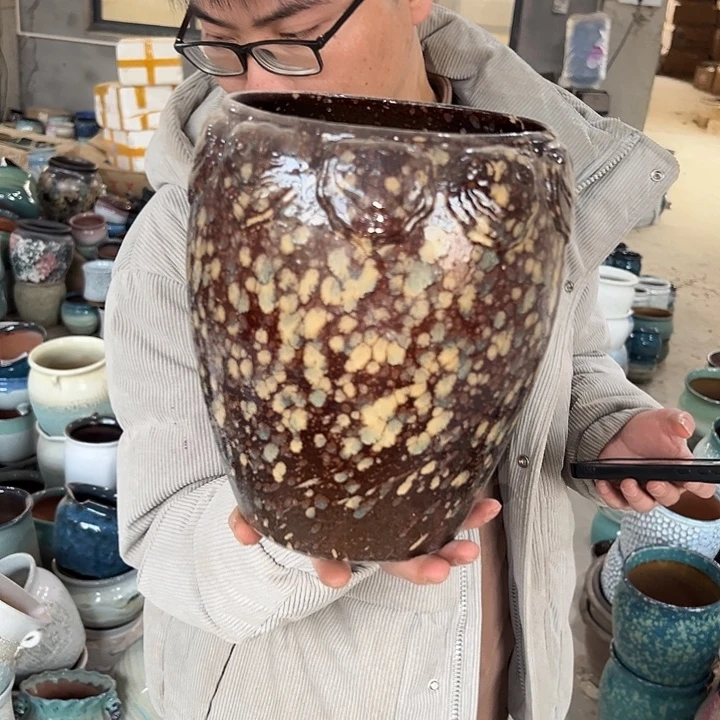 微瑕盐酥鸡啦啦花盆