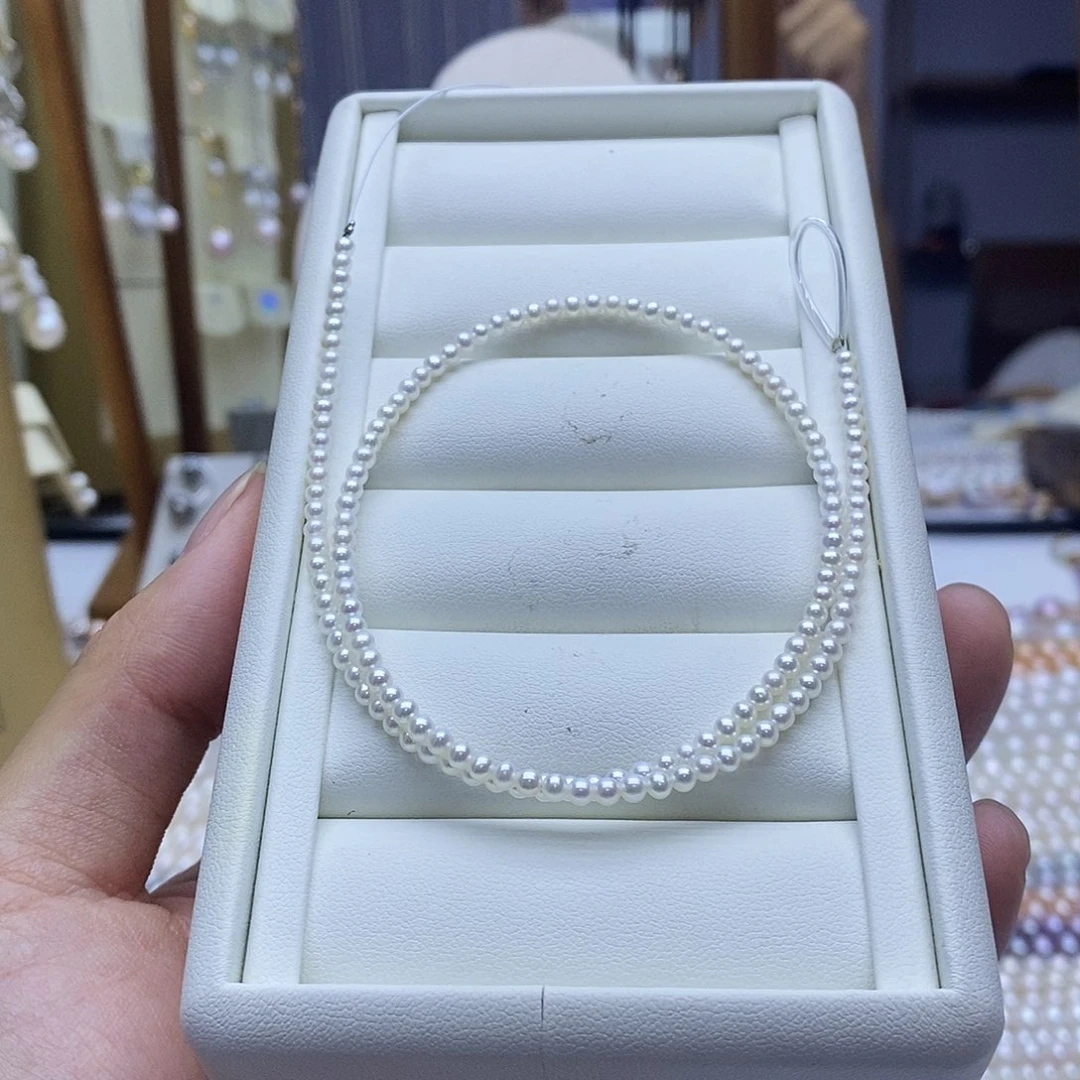 项链未镶嵌淡水珍珠多样性发货发其一