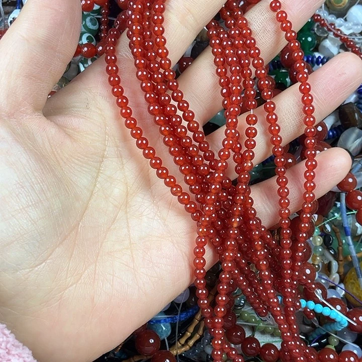 查罗石散珠合金卡4红玛一条