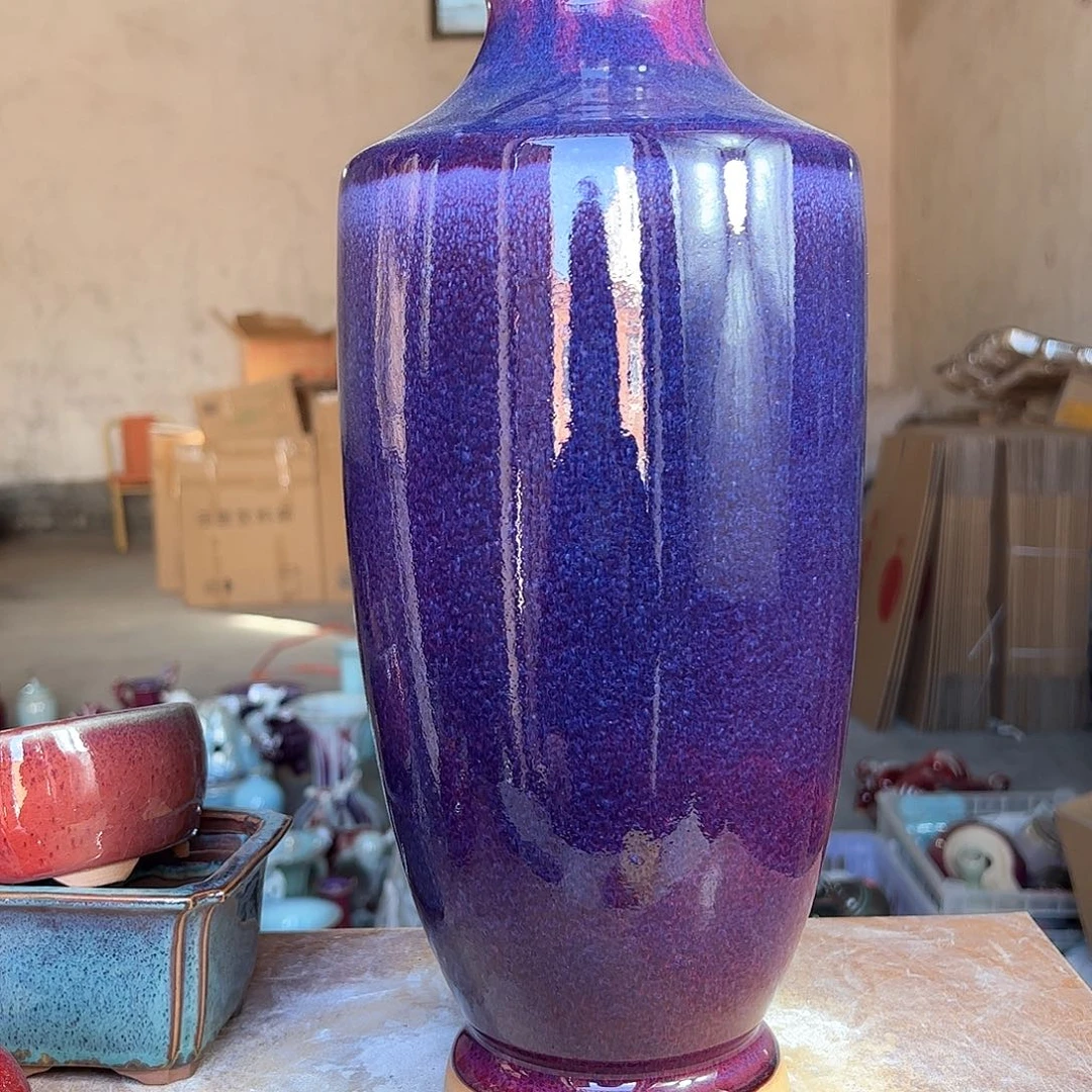 摆件郑家钧窑摆件微