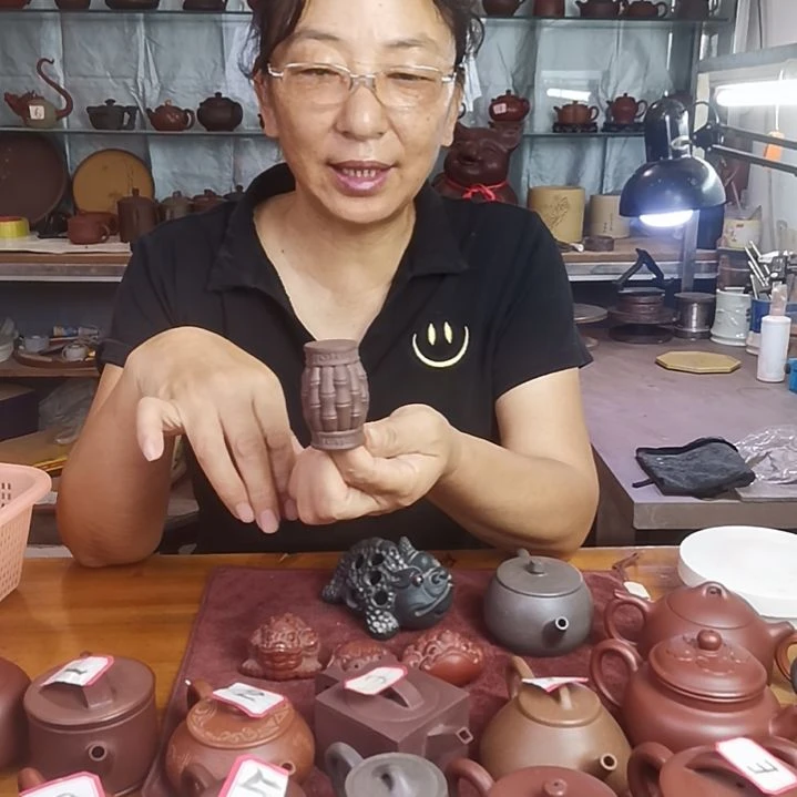 碌***卡紫砂茶宠宜兴紫砂制作精工