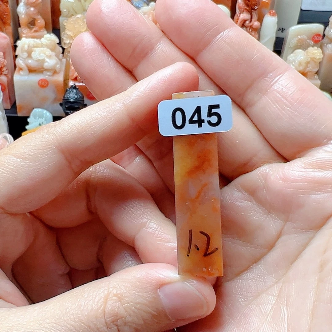 昌化石印石包刻字045