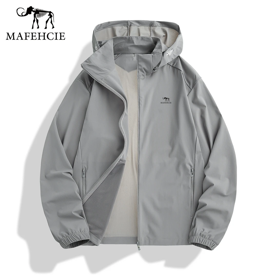 【意大利高端品牌 MAFEHCIE】男女款高奢户外款轻薄冰丝防晒衣 F163
