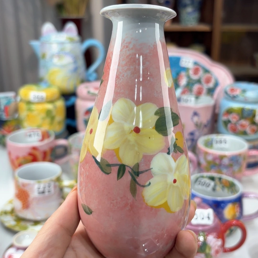 景德镇手绘高温釉下彩陶瓷茶具