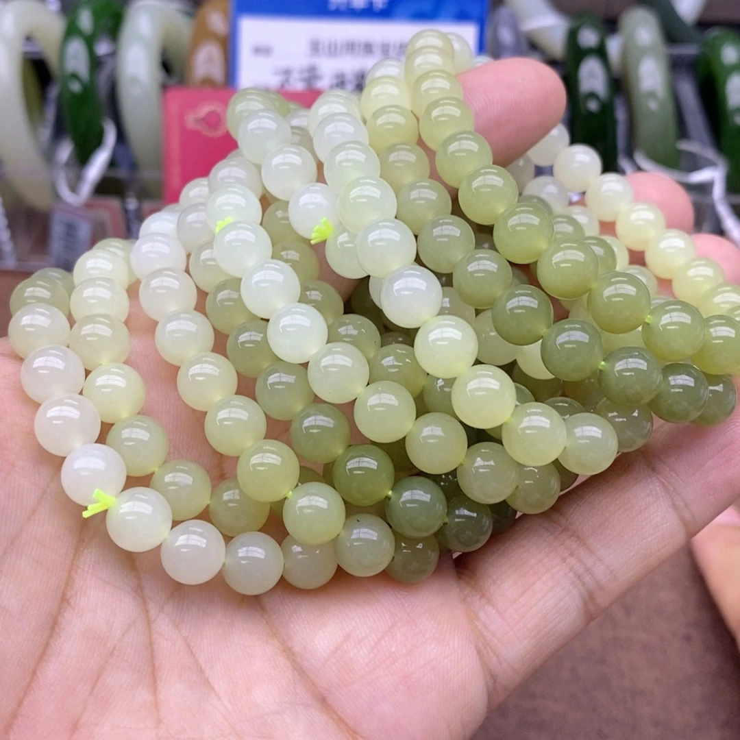 手串未镶嵌和田玉卡8