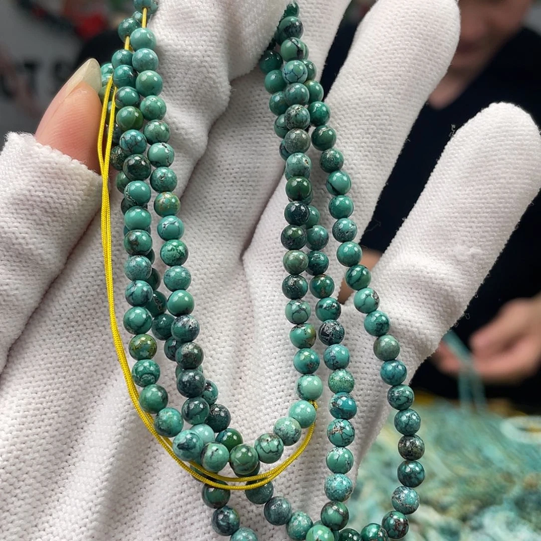 绿松石未镶嵌挂件