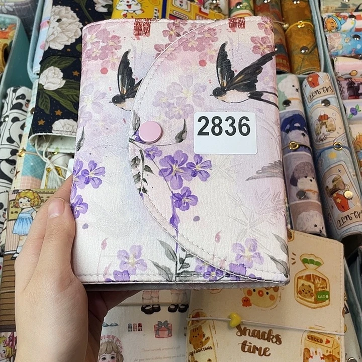 织绣A6活页不加纸2836