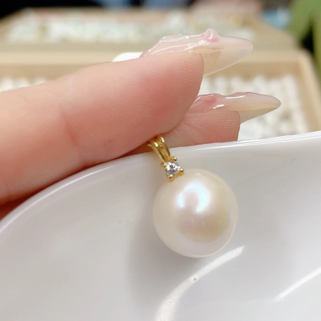 淡水珍珠合金吊坠(赠链)