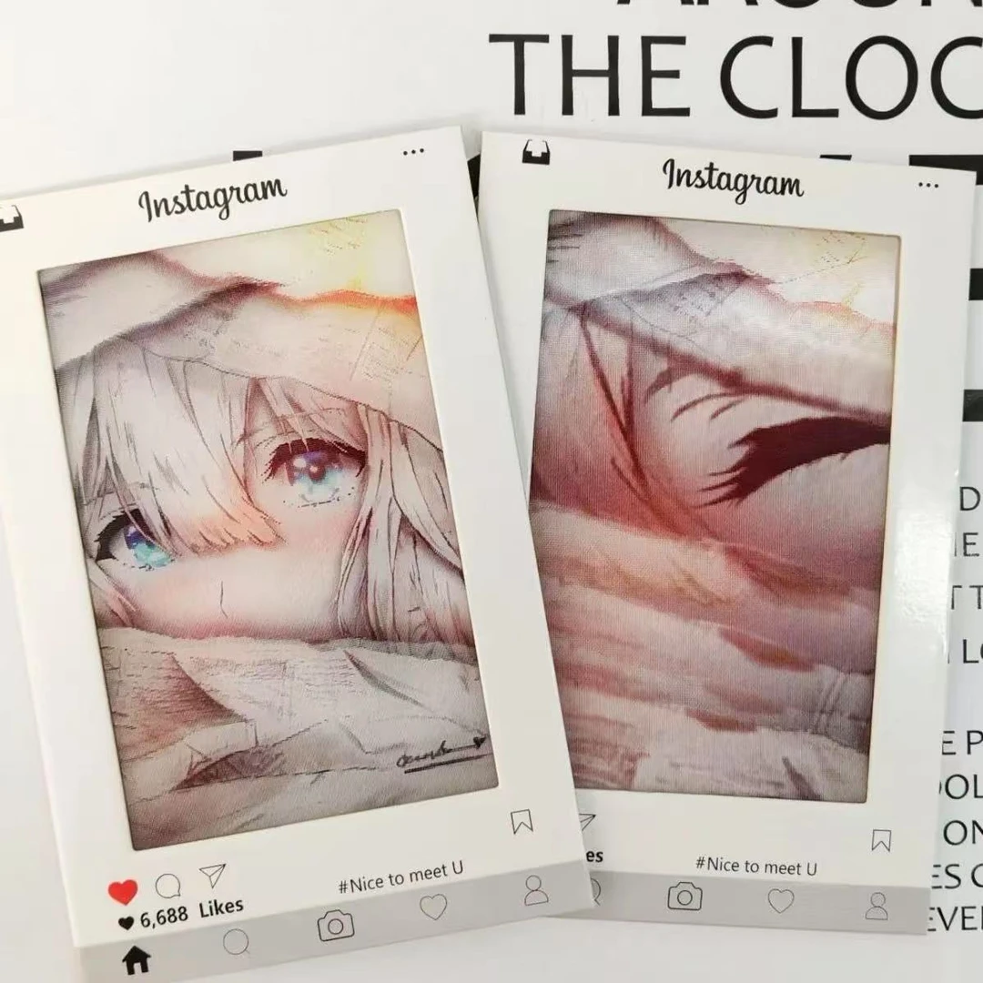 新款薇尔莉特多变光栅卡挂件创意同人谷子二次元周边送朋友礼物