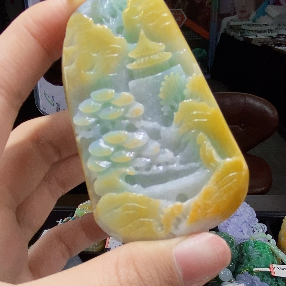 颈饰未镶嵌翡翠翡翠