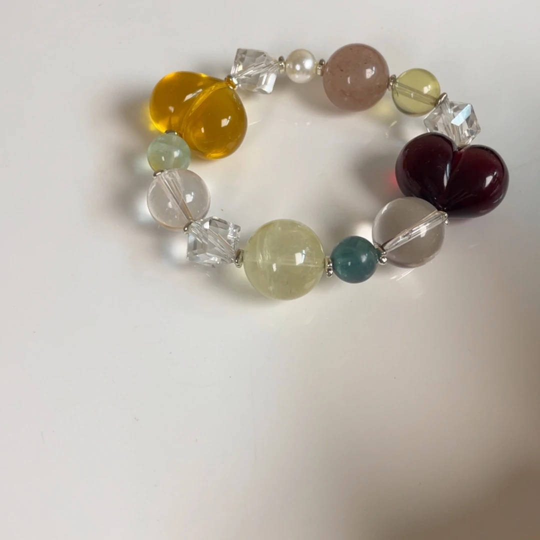 手链水晶未镶嵌手串多宝屁桃款2