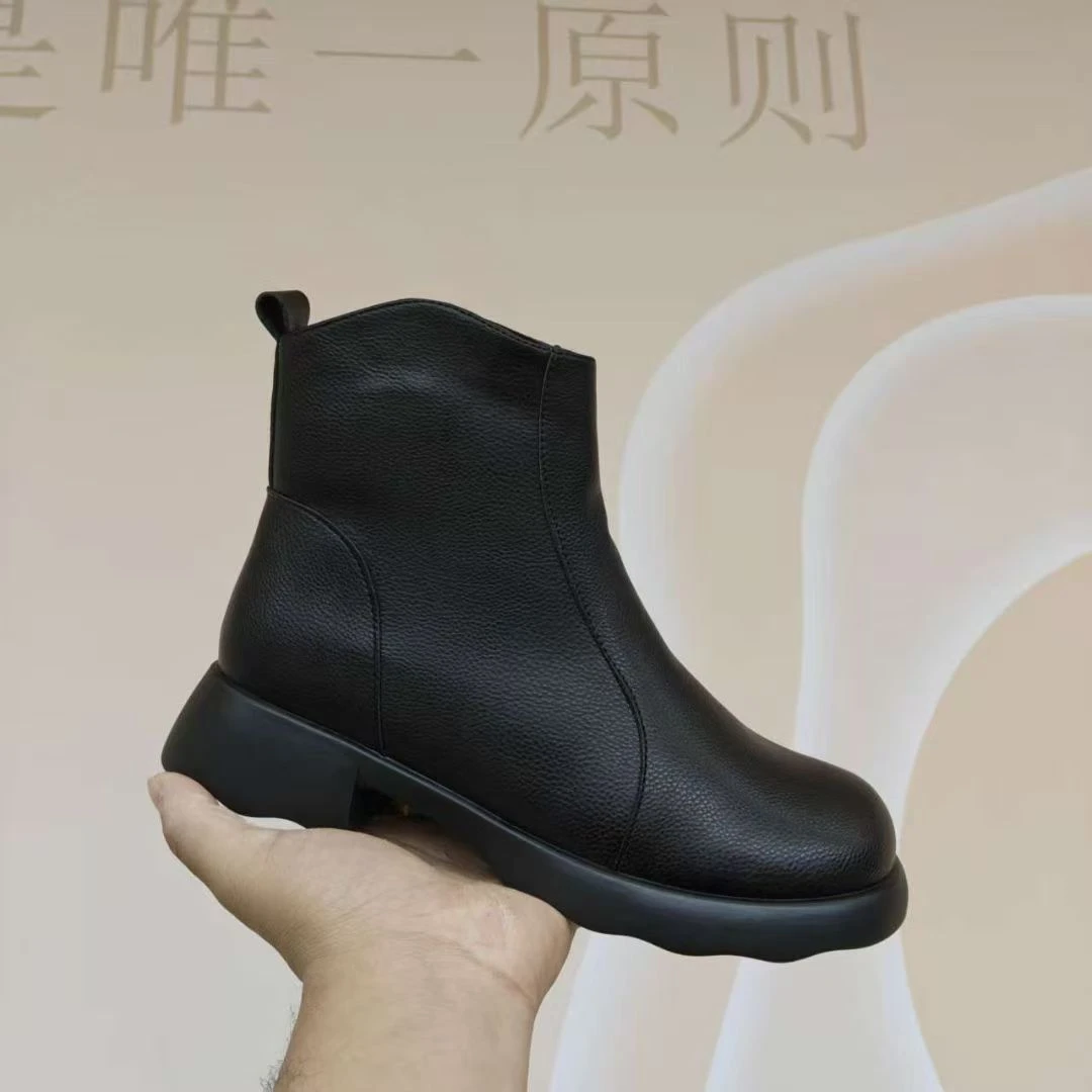 （预）6688厚底休闲一脚蹬马丁靴YQ