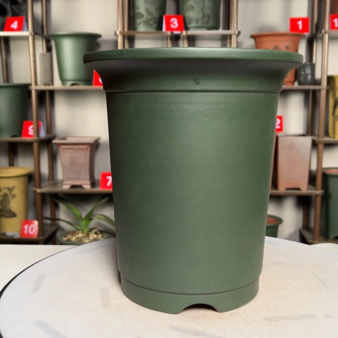 明***心紫砂花盆紫砂花盆