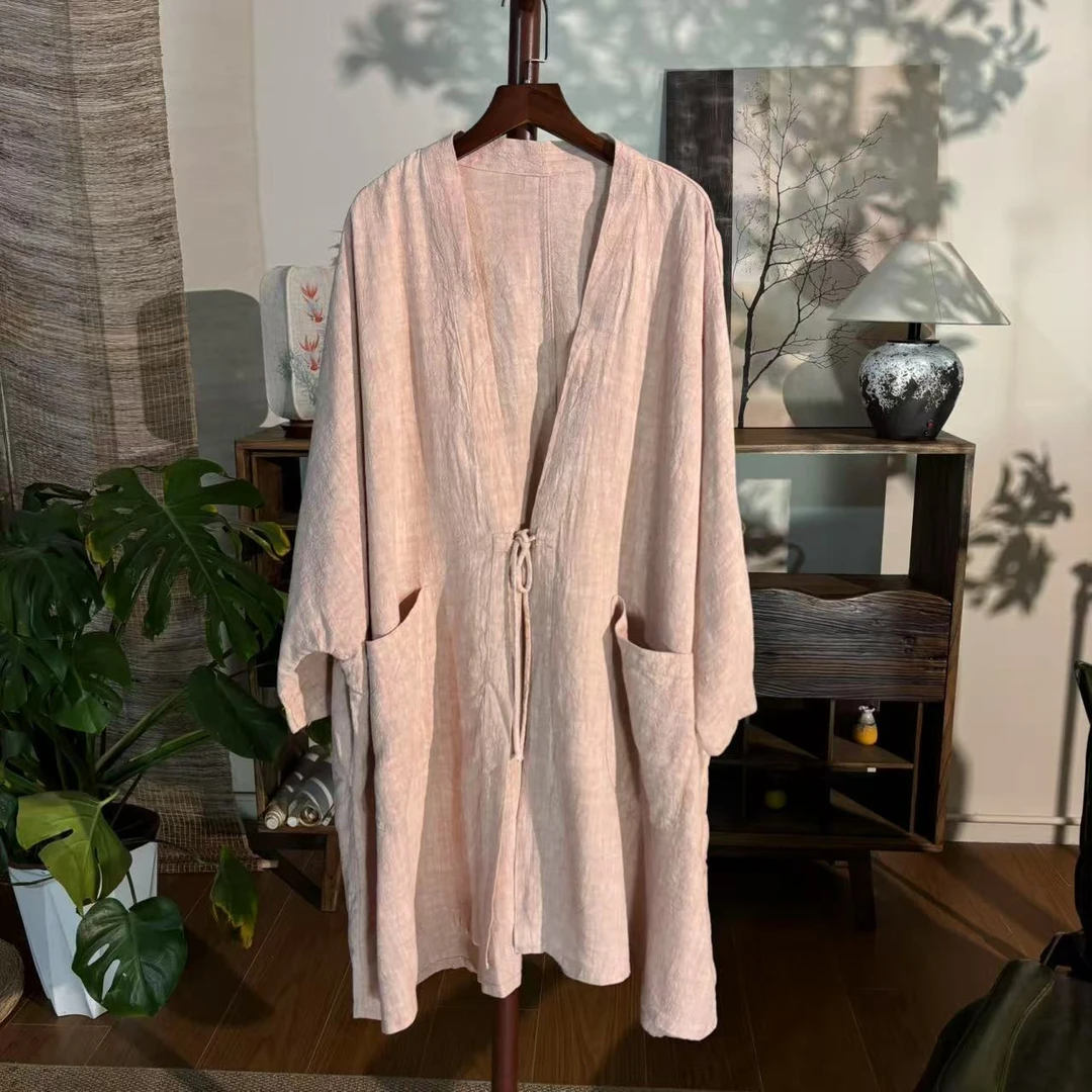 【大梅子推荐】设计款亚麻提花外套MQ7035A