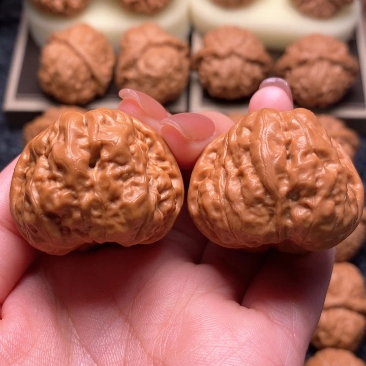 文玩核桃把件精品蛙蛙38