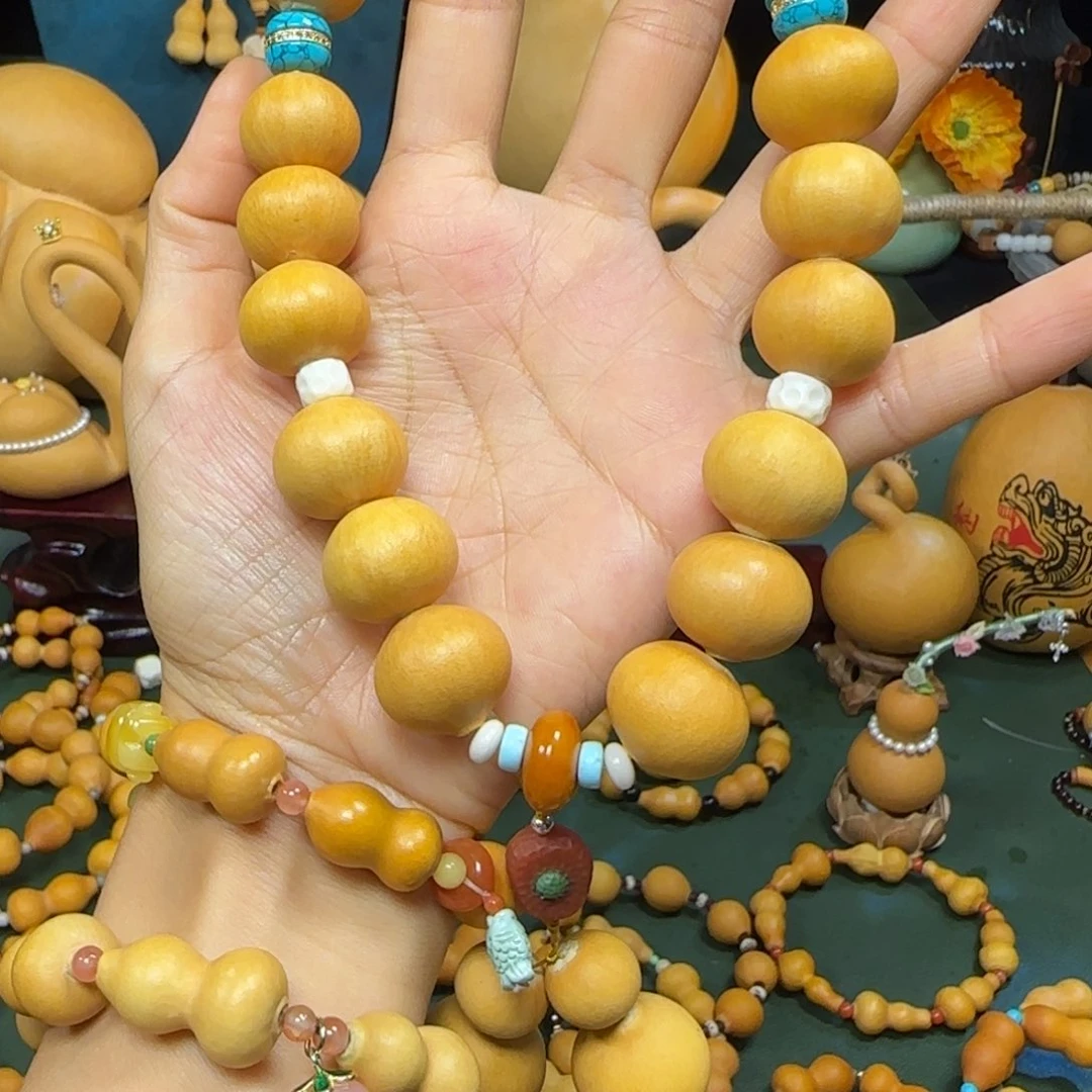 *****葫芦手持水滴草里金精品