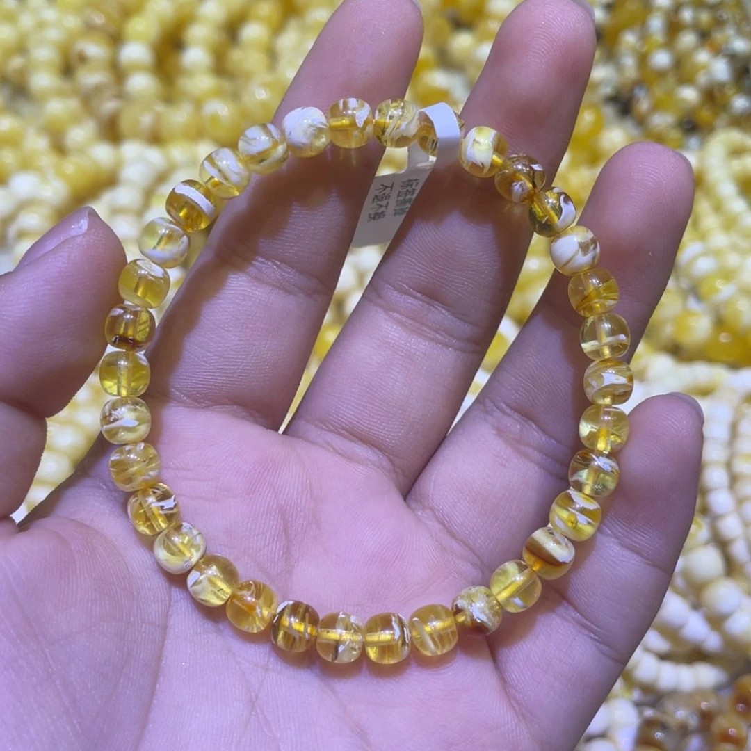 蜜蜡未镶嵌珠宝奇石6m