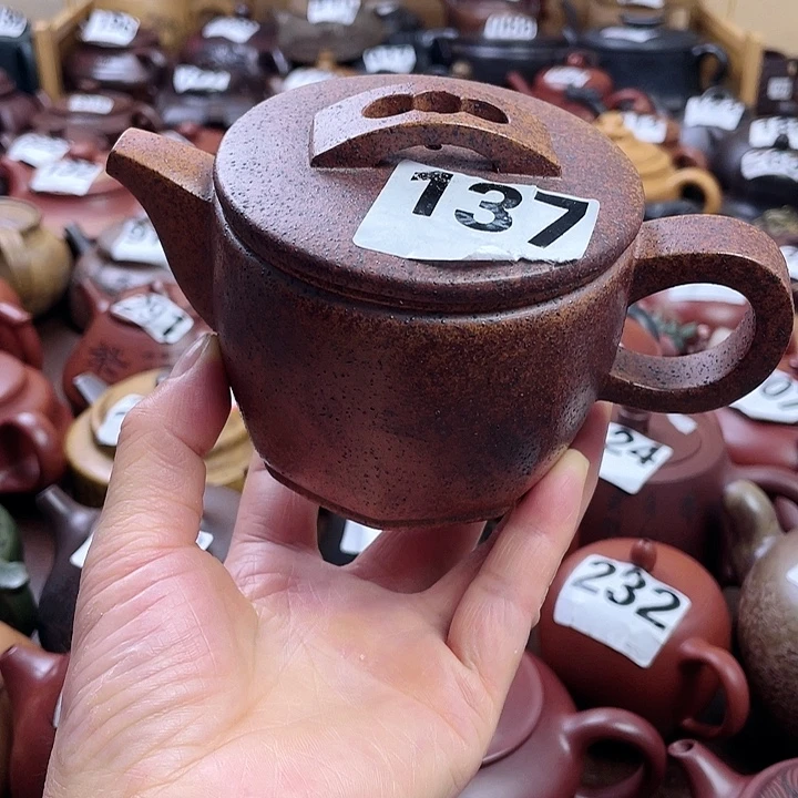 紫砂茶壶微瑕紫砂
