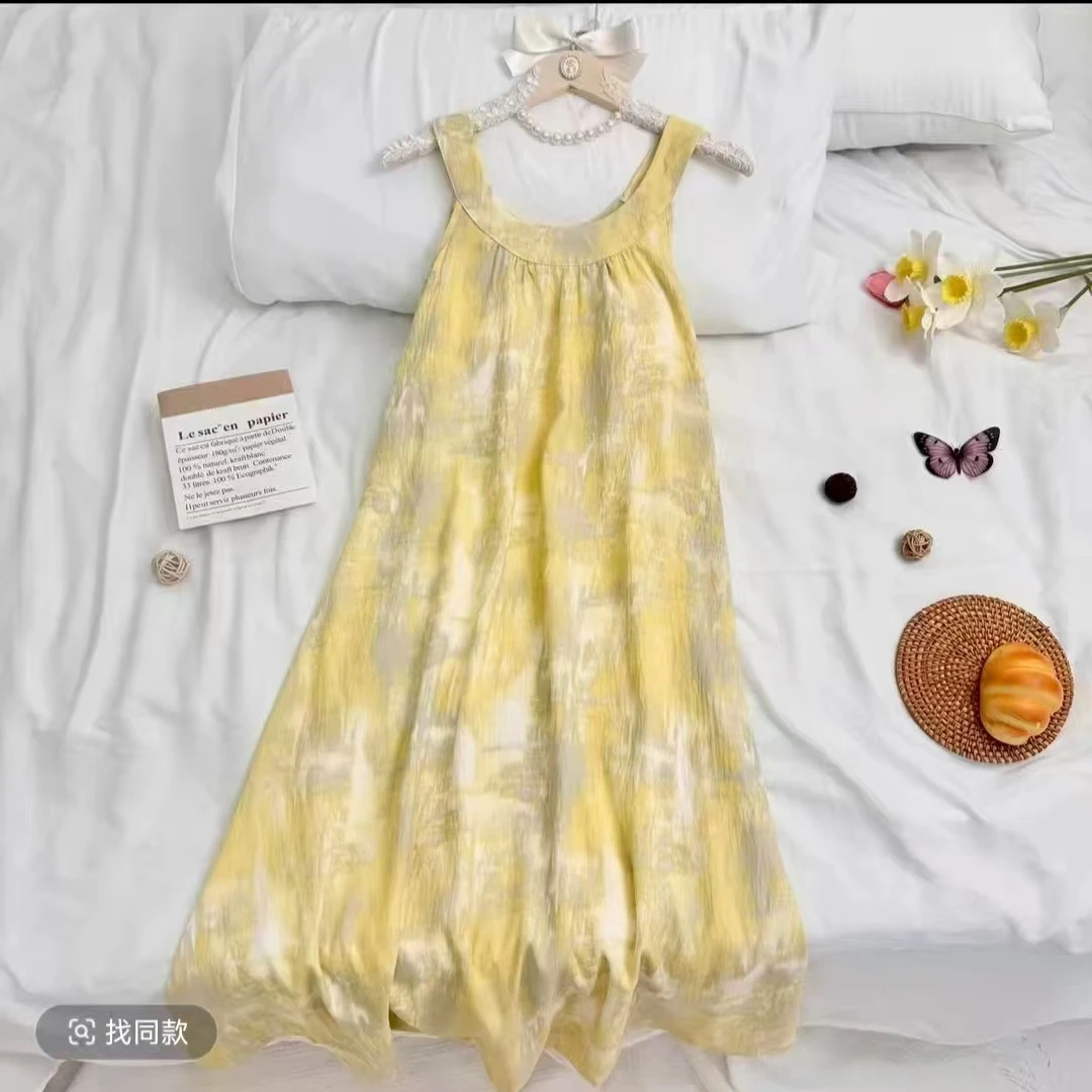 【026睡裙】2025夏季新款睡衣新款来袭，品牌尾货~睡衣女夏季