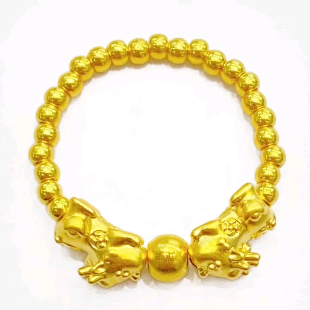 【玉总专属】足金貔貅宝宝戒指 多样性发一件0219 A2