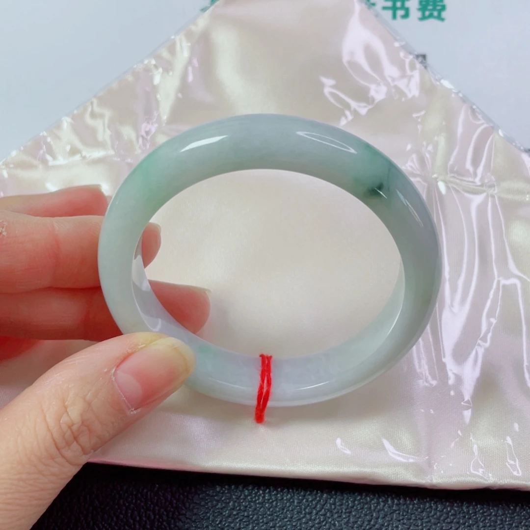 翡翠未镶嵌手镯天然