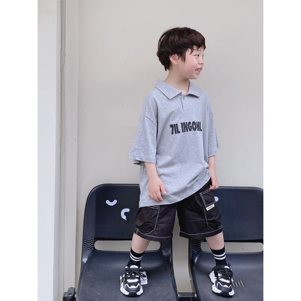 24047高端潮流时尚百搭休闲童装休闲polo衫C16-4-4