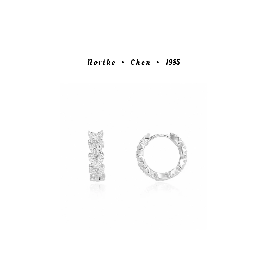 合金耳饰 麦穗耳环AM121028