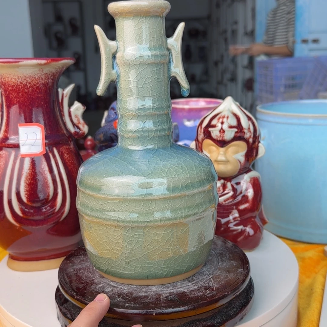 摆件郑家钧窑摆件