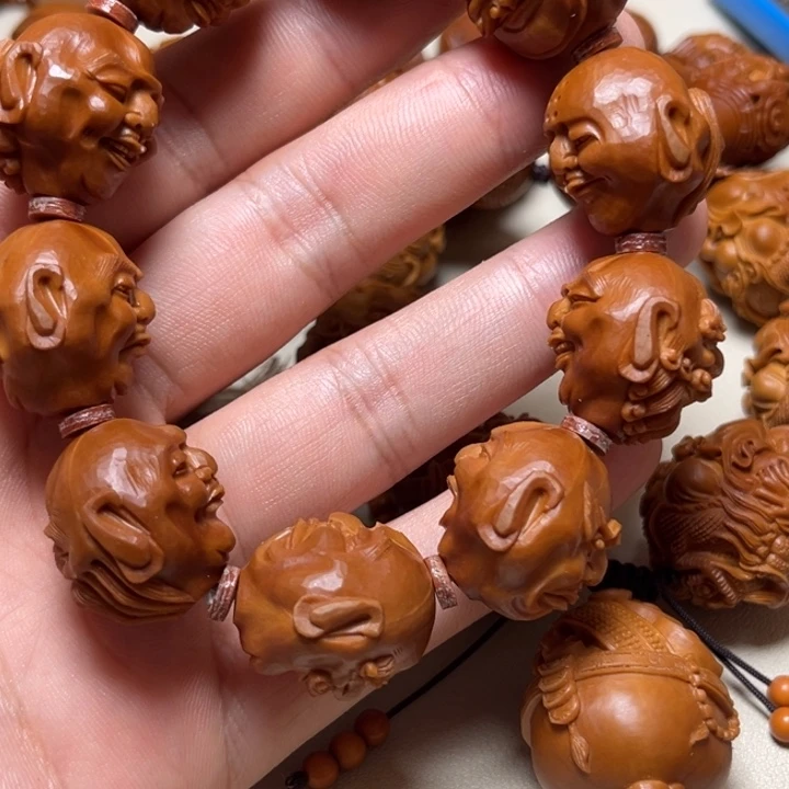 天***人橄榄核手串橄榄核