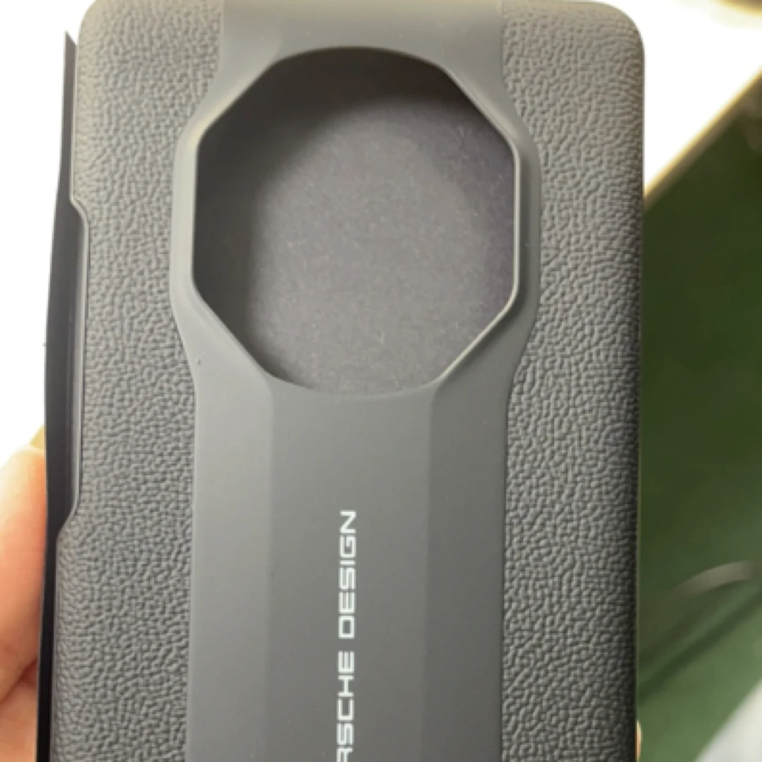99新  适用于华为mate40rs保时捷手机壳黑色