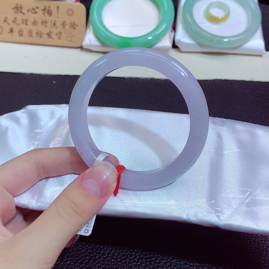 翡翠未镶嵌手镯1201