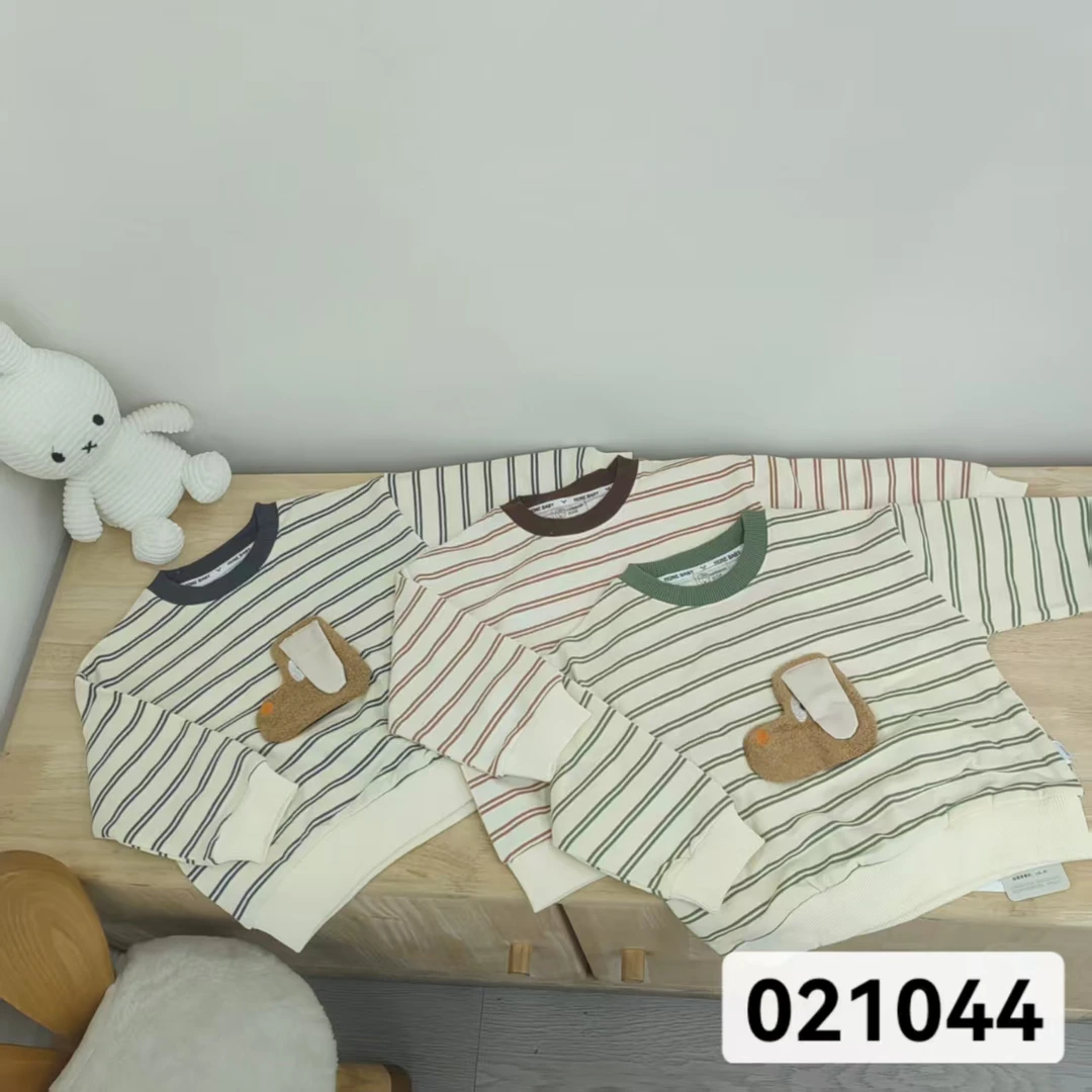 021044旺贝特汪汪条纹卫衣【清版无售后】