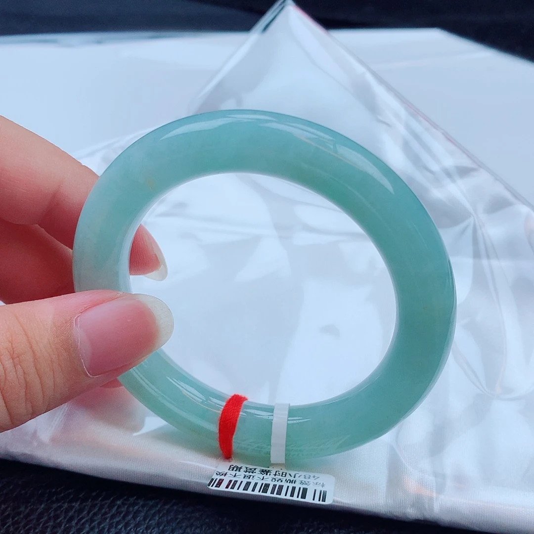 翡翠未镶嵌手镯天然缅甸翡翠A货手镯