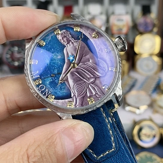 钢金属合金人工动能机芯