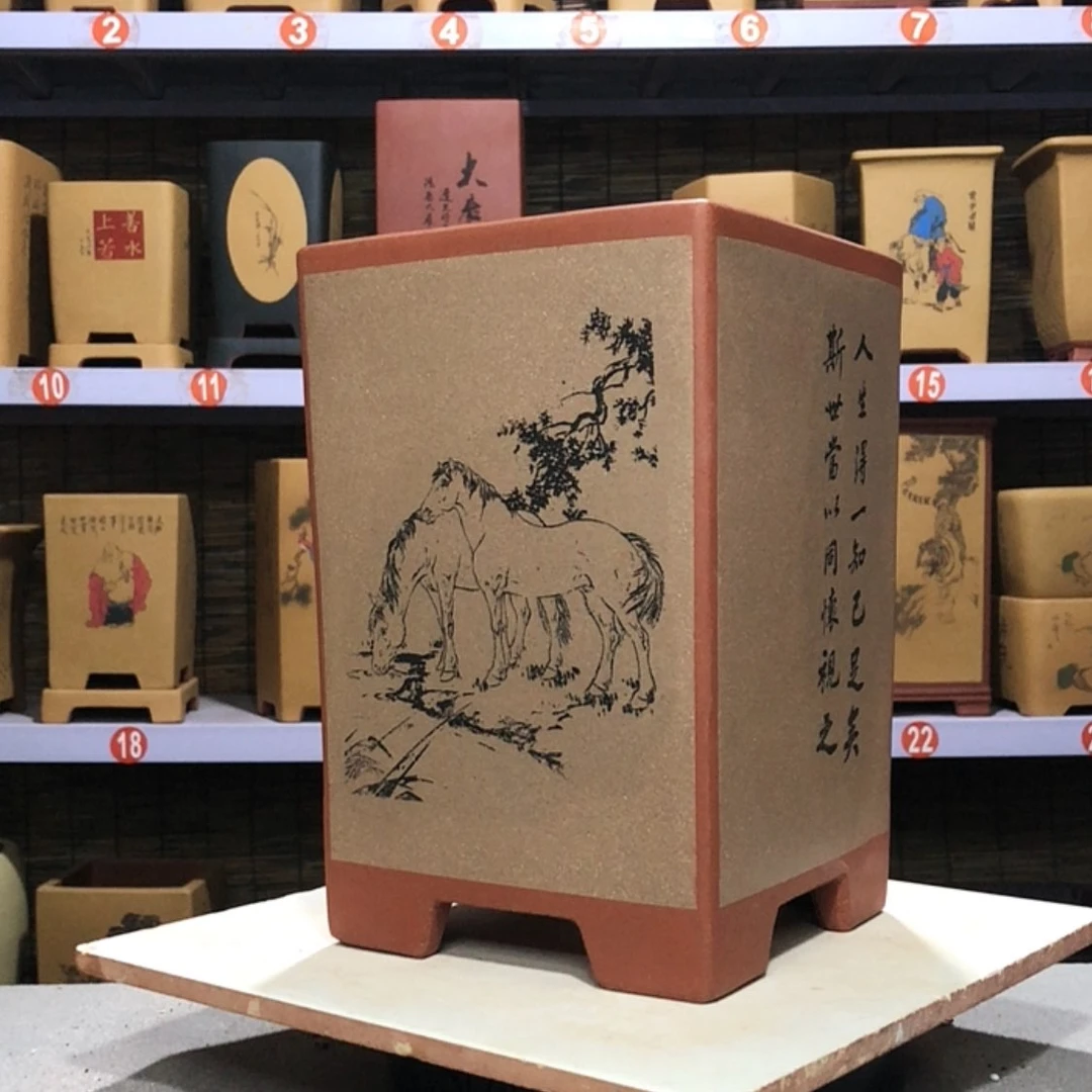 【闪购商品】紫砂花盆K*n手工制作