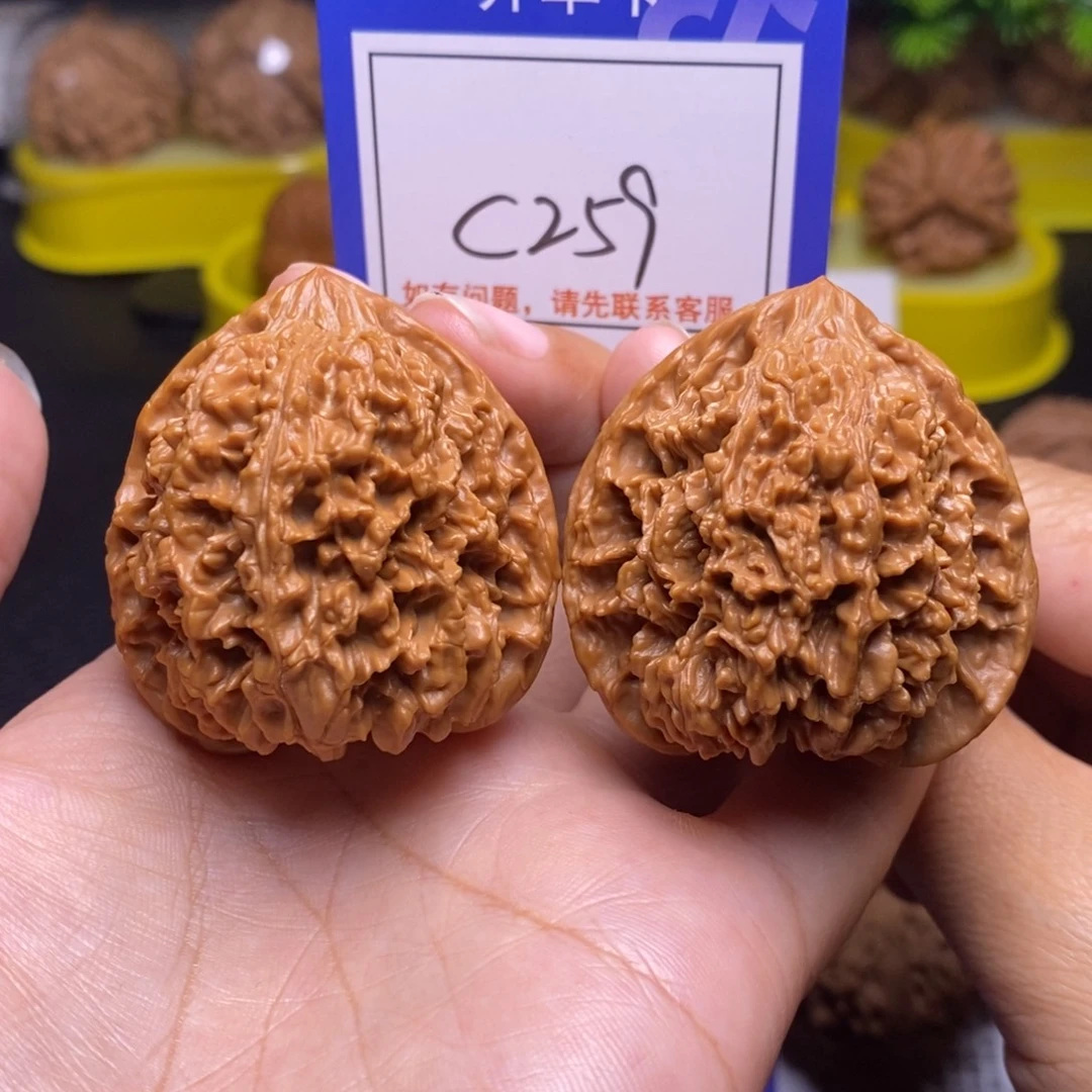把件桃核42满天星c259