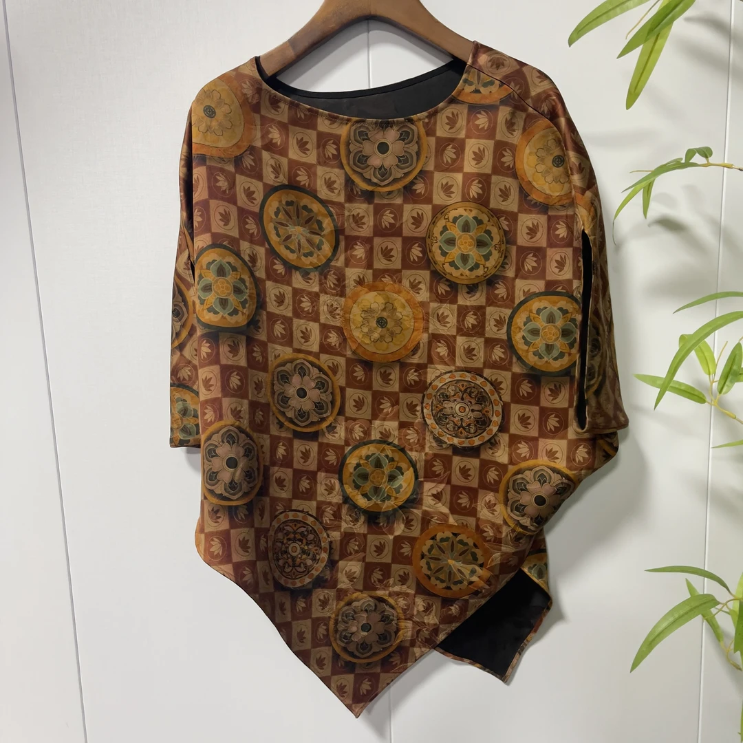 青娘子印花新中式国风上衣-241833