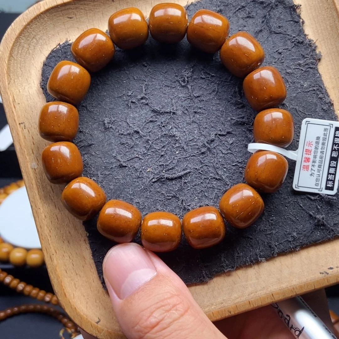 紫金鼠手串13.5mm精品天花板近实心
