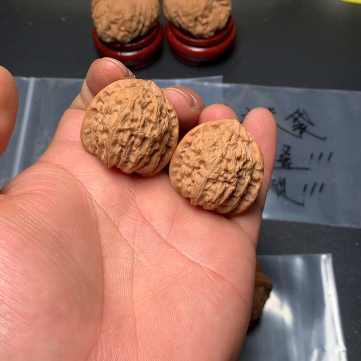 把件文玩核桃33白狮子83