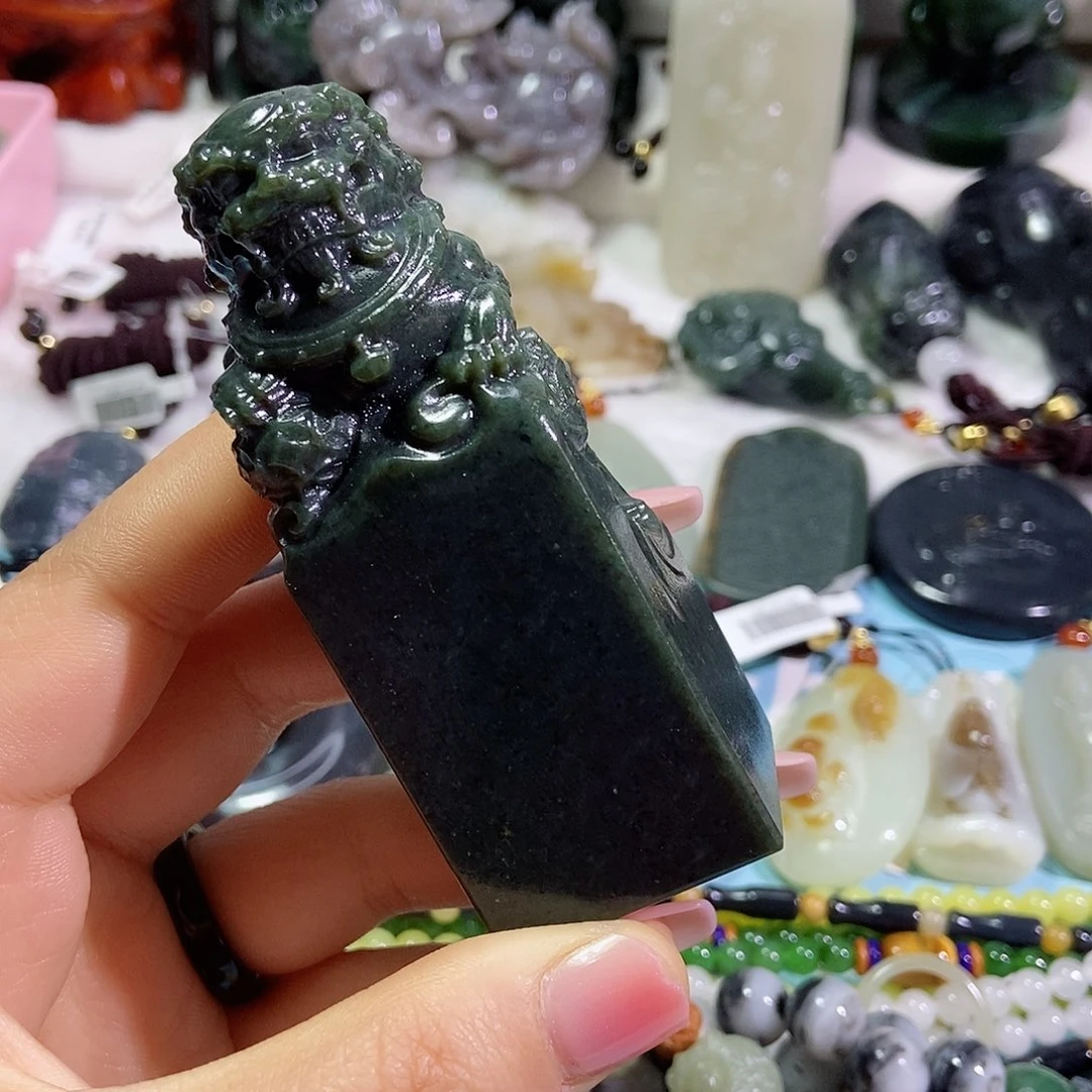 和田玉珠宝半成品未镶嵌良**遇