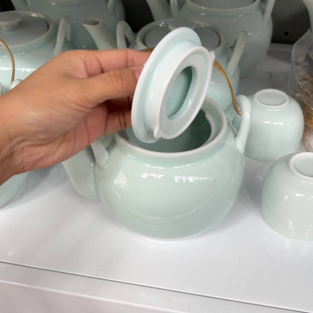 陶瓷影青瓷小号壶手工