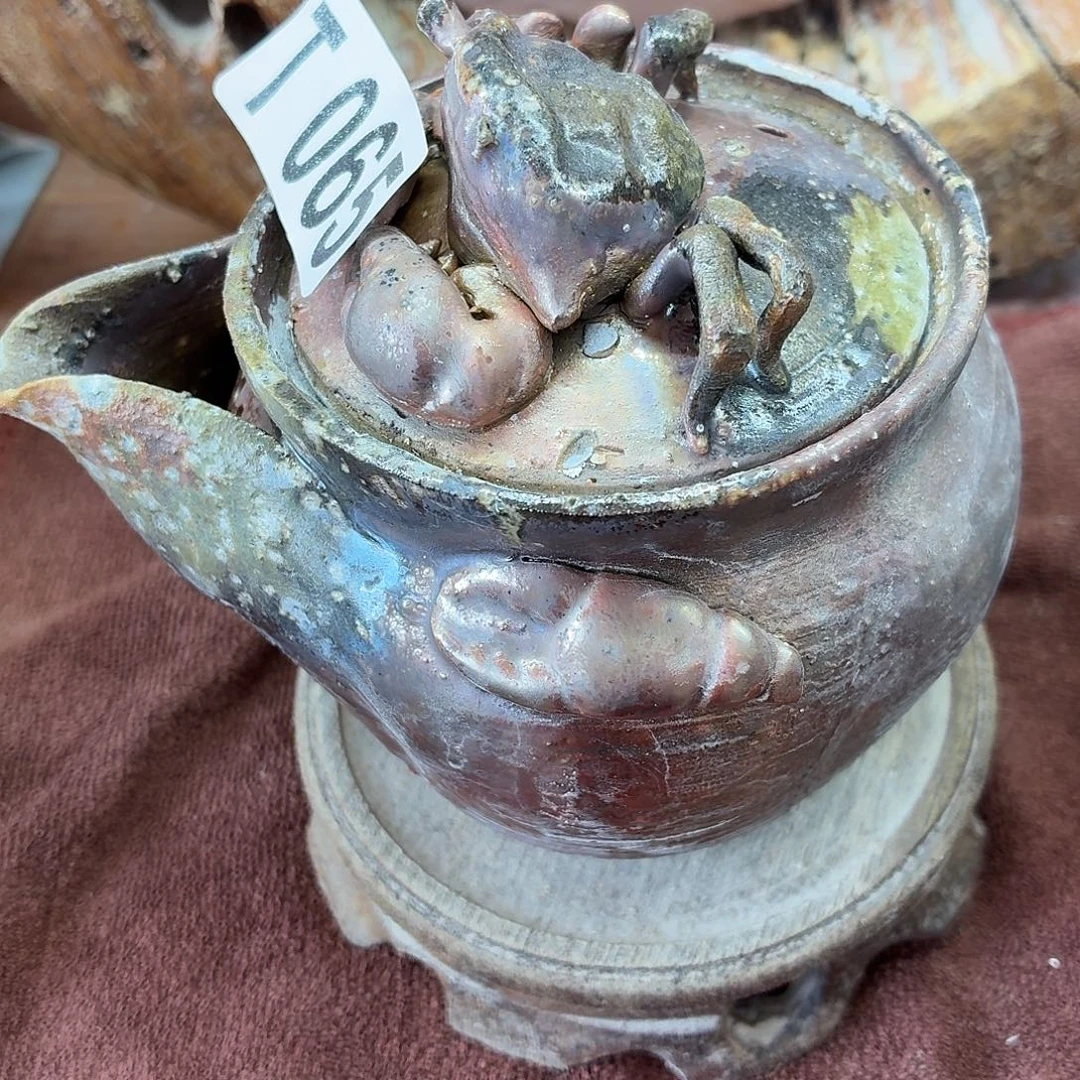 陶园柴烧，精品高货T065瑕2