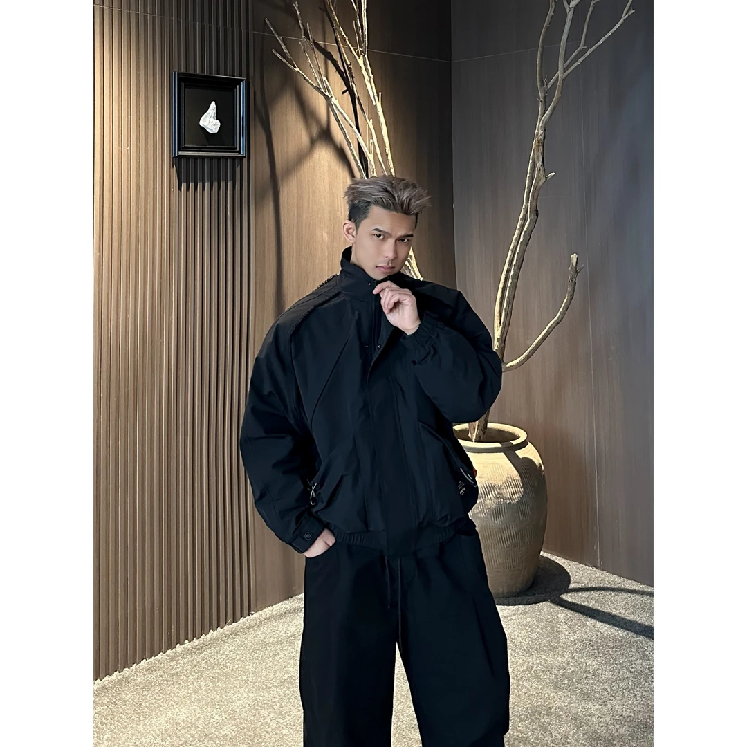 【Mark马克】春季男士美式潮流口袋设计休闲百搭宽松夹克外套24626