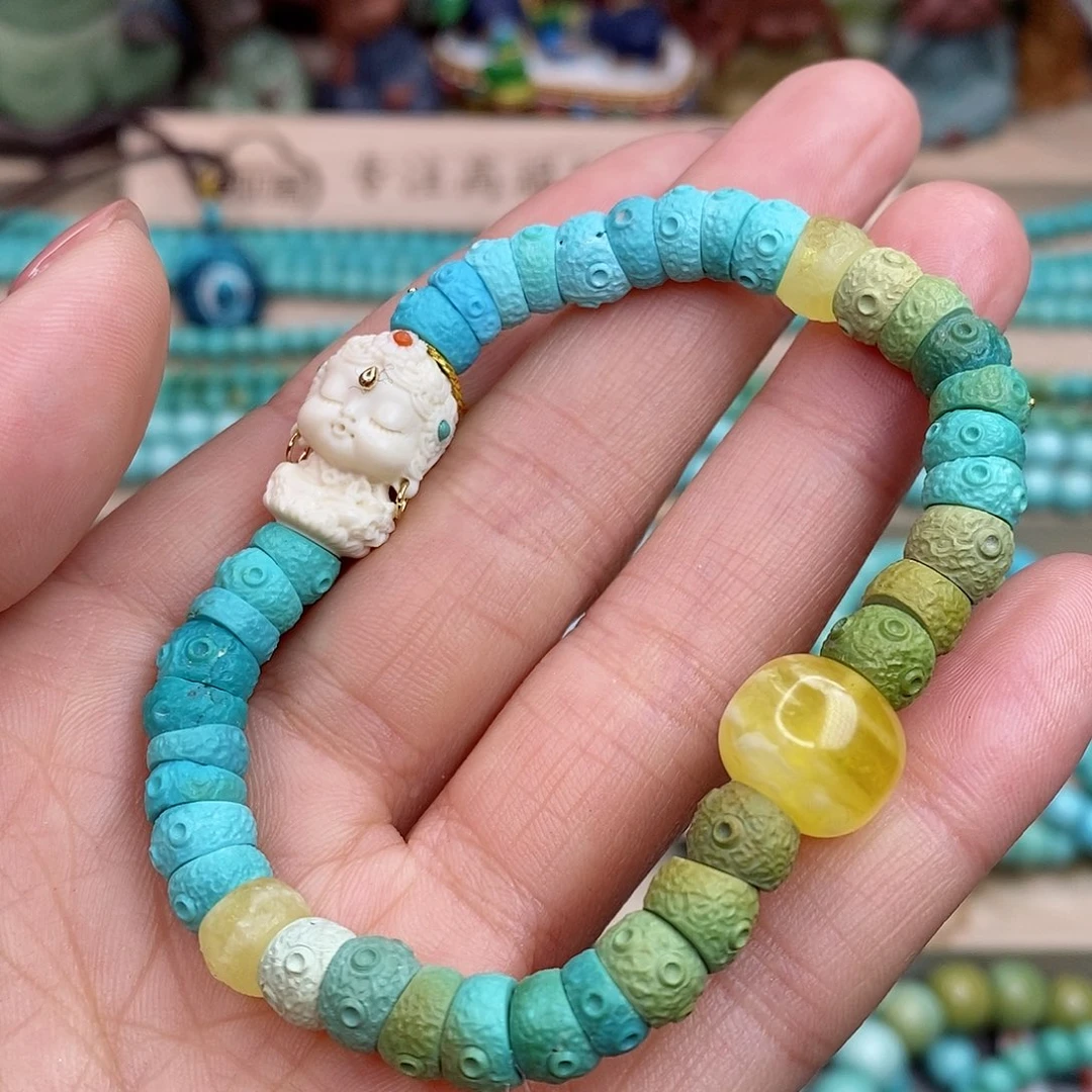 绿松石珠宝奇石未镶嵌