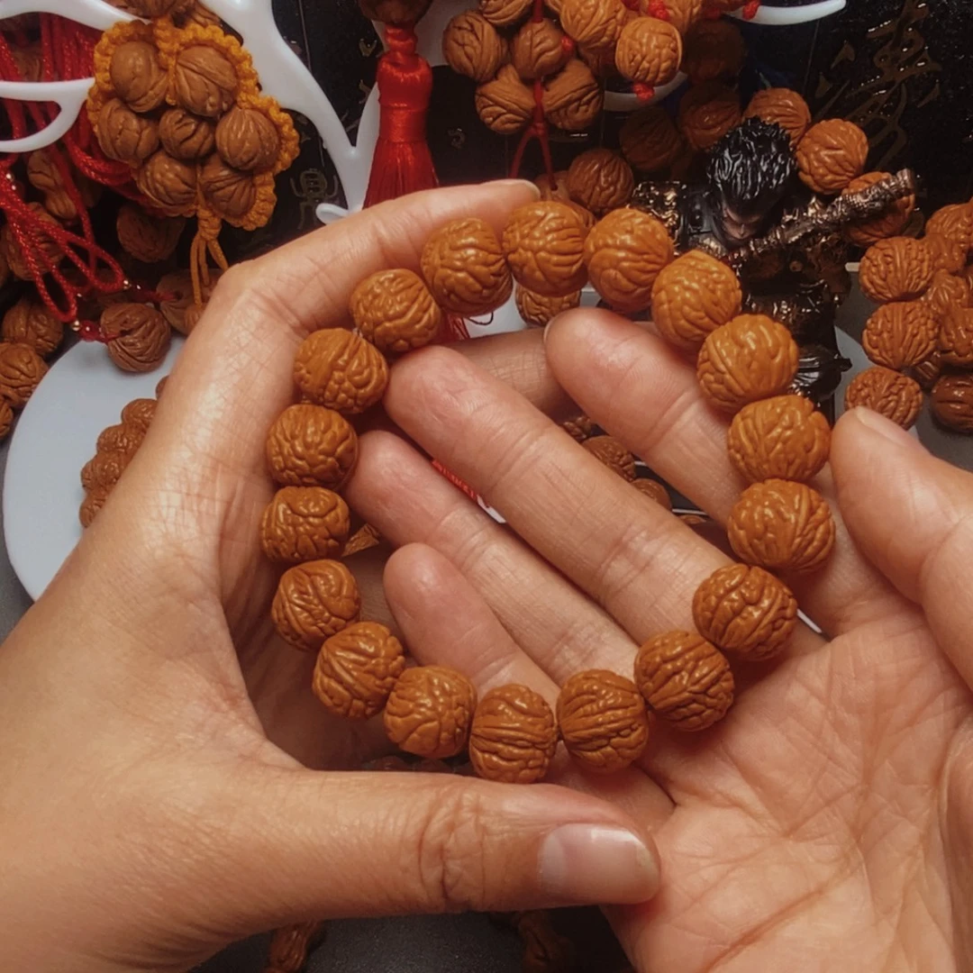 桃核吊坠桃枭手串1