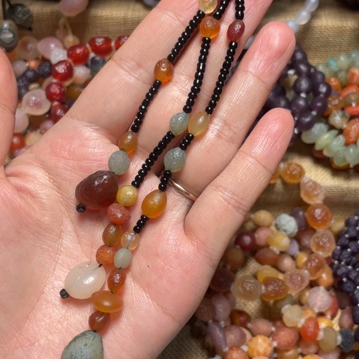 玛瑙/玉髓未镶嵌手链