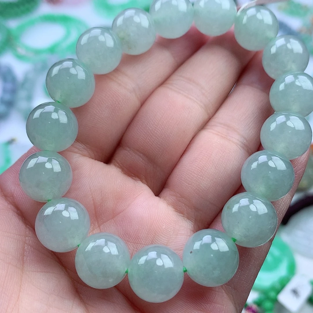 未镶嵌手链翡翠手串