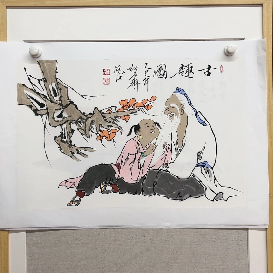 国画陈鸿江老师作品